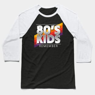 80's KIDS Baseball T-Shirt